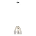 Chroman Empire 1 Light 10 in Bell Pendant - Chrome