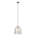 Chroman Empire 1 Light 10 in Bell Pendant - Chrome