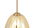 Chroman Empire 1 Light 10 in Bell Pendant - Gold