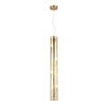 Chroman Empire 4 Light Tall Cylinder Pendant - Gold