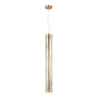 Chroman Empire 4 Light Tall Cylinder Pendant - Gold