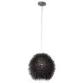 Urchin 1 Light Mini Pendant - Black