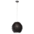 Urchin 1 Light Mini Pendant - Black