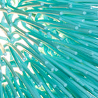 Urchin 1 Light Uber Mini Pendant - Aqua Velvet