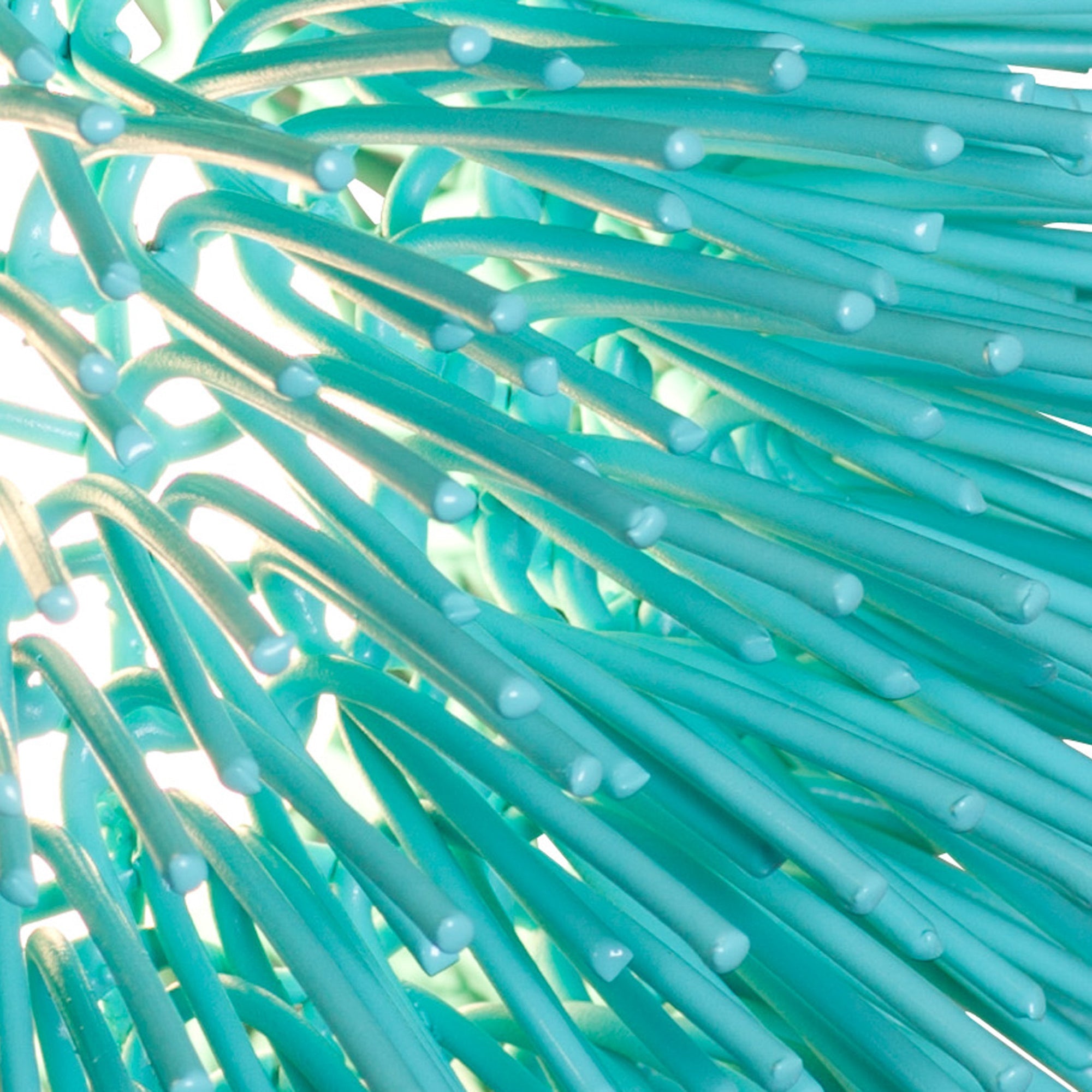 Urchin 1 Light Uber Mini Pendant - Aqua Velvet