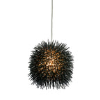 Urchin 1 Light Uber Mini Pendant - Black