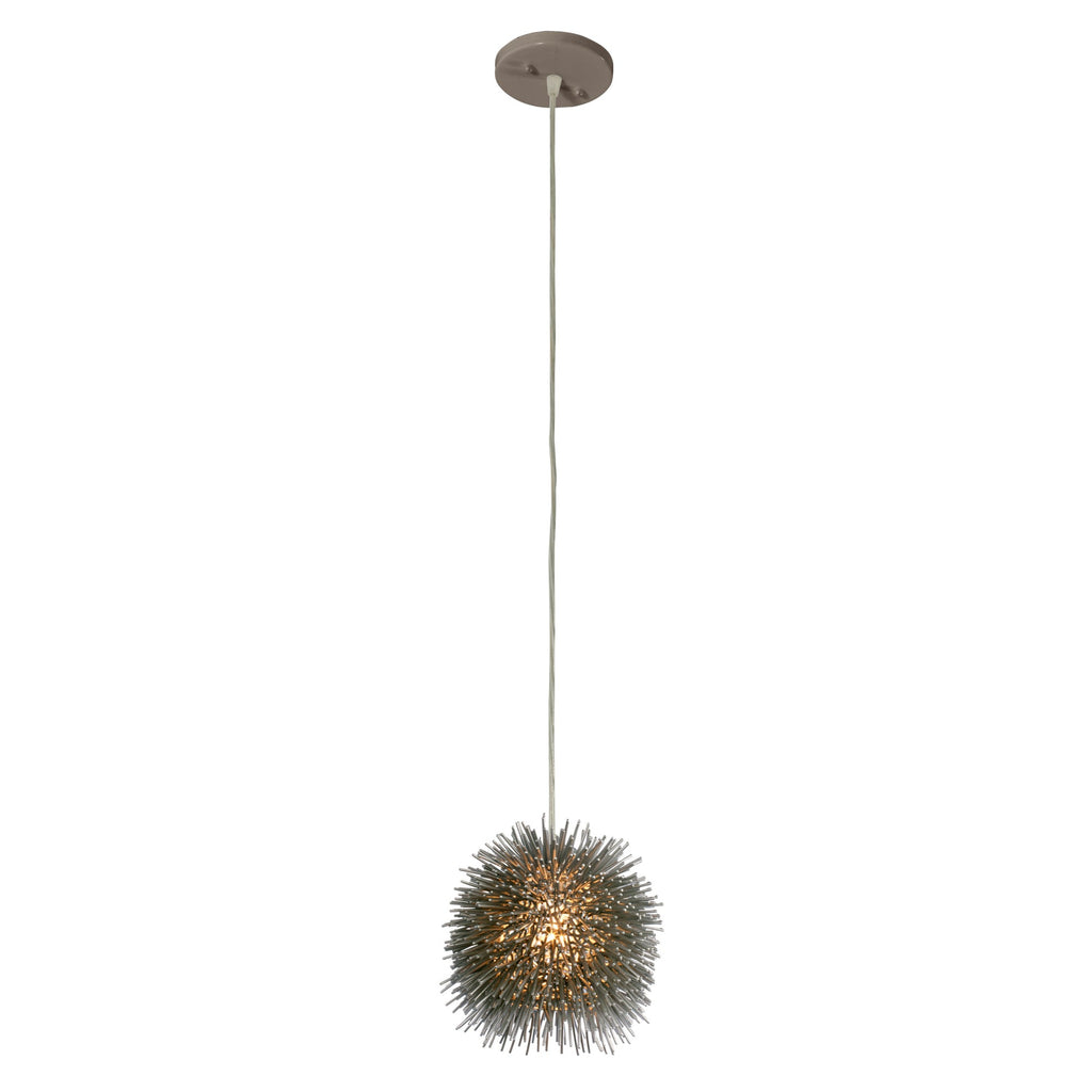 Urchin 1 Light Uber Mini Pendant - Painted Chrome