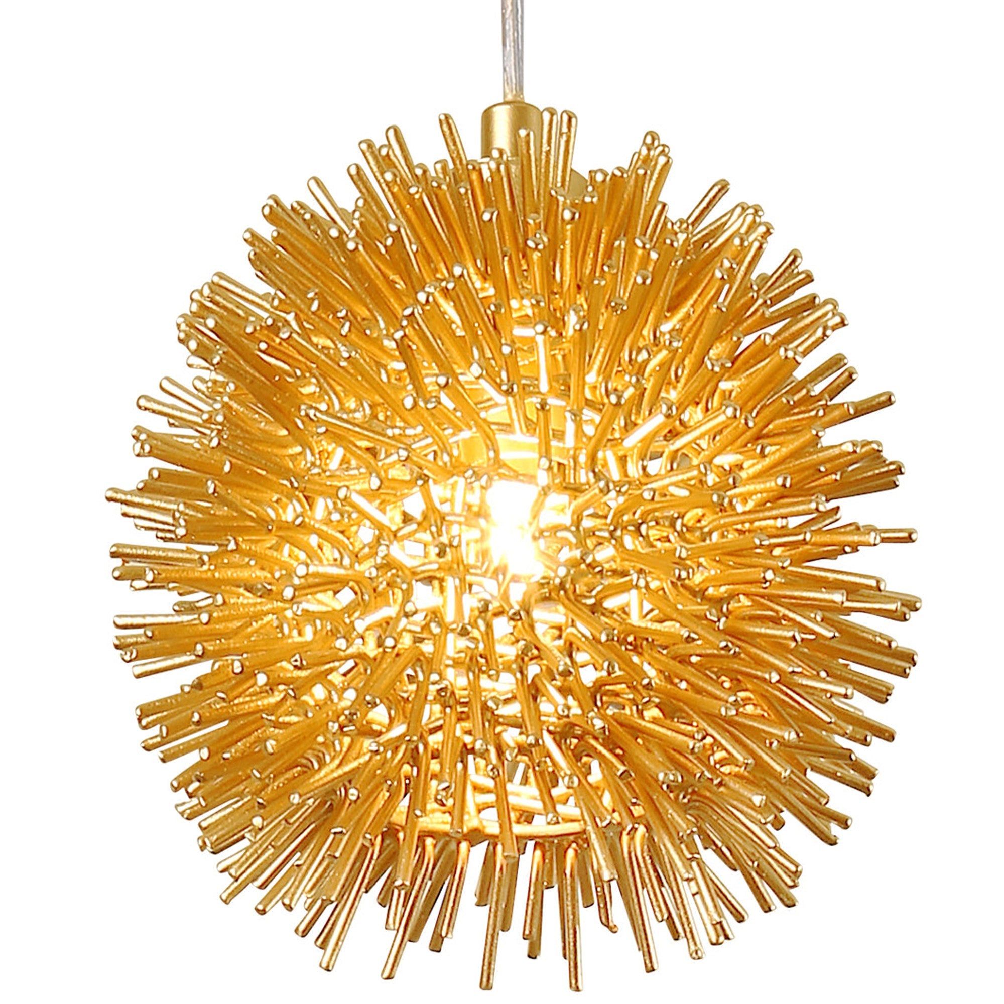 Urchin 1 Light Uber Mini Pendant - Gold