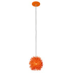 Urchin 1 Light Uber Mini Pendant - Electric Pumpkin
