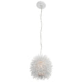 Urchin 1 Light Mini Pendant - White