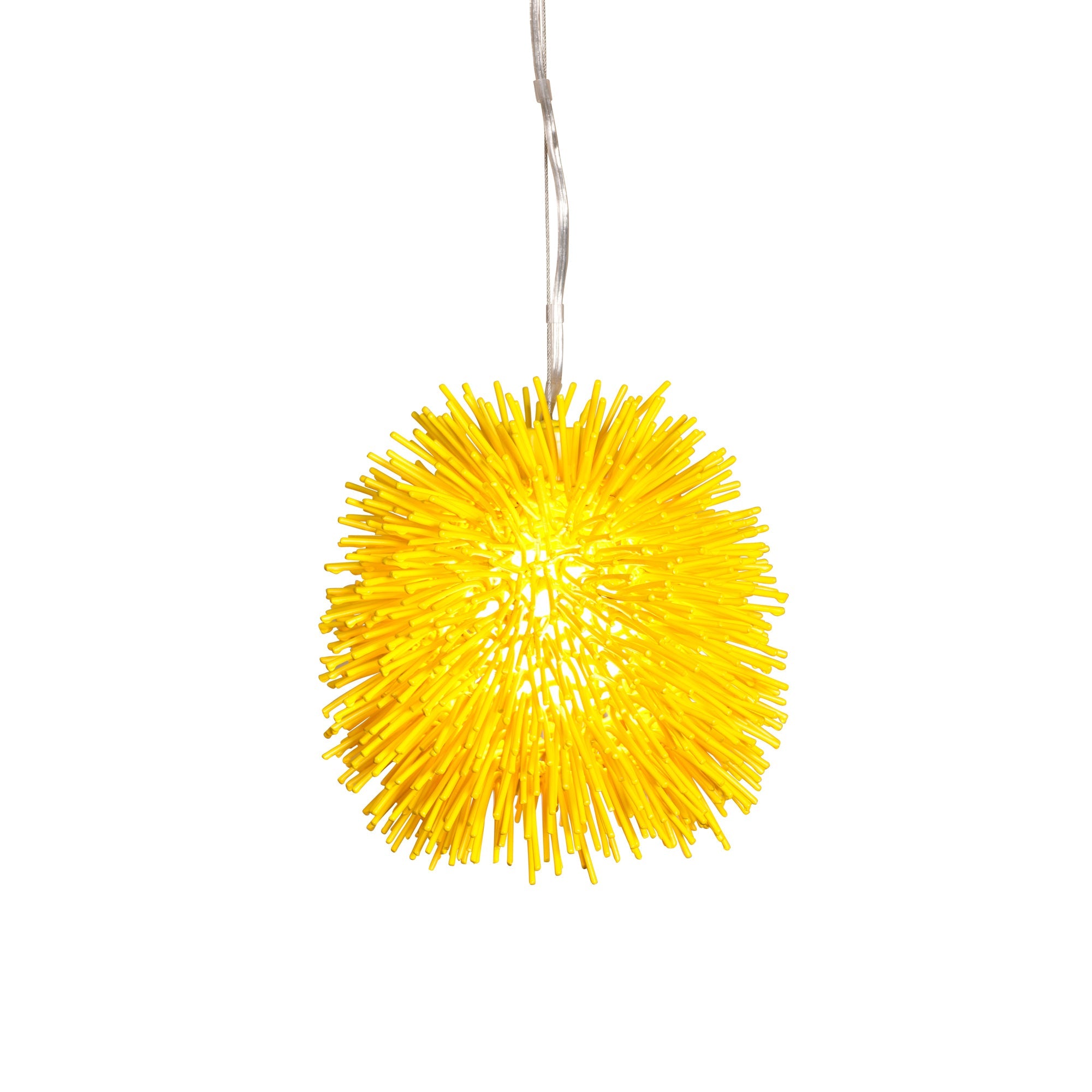 Urchin 1 Light Mini Pendant - Un-Mellow Yellow
