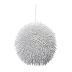 Urchin 1 Light Pendant - White
