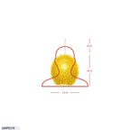 Urchin 1 Light Pendant - Un-Mellow Yellow