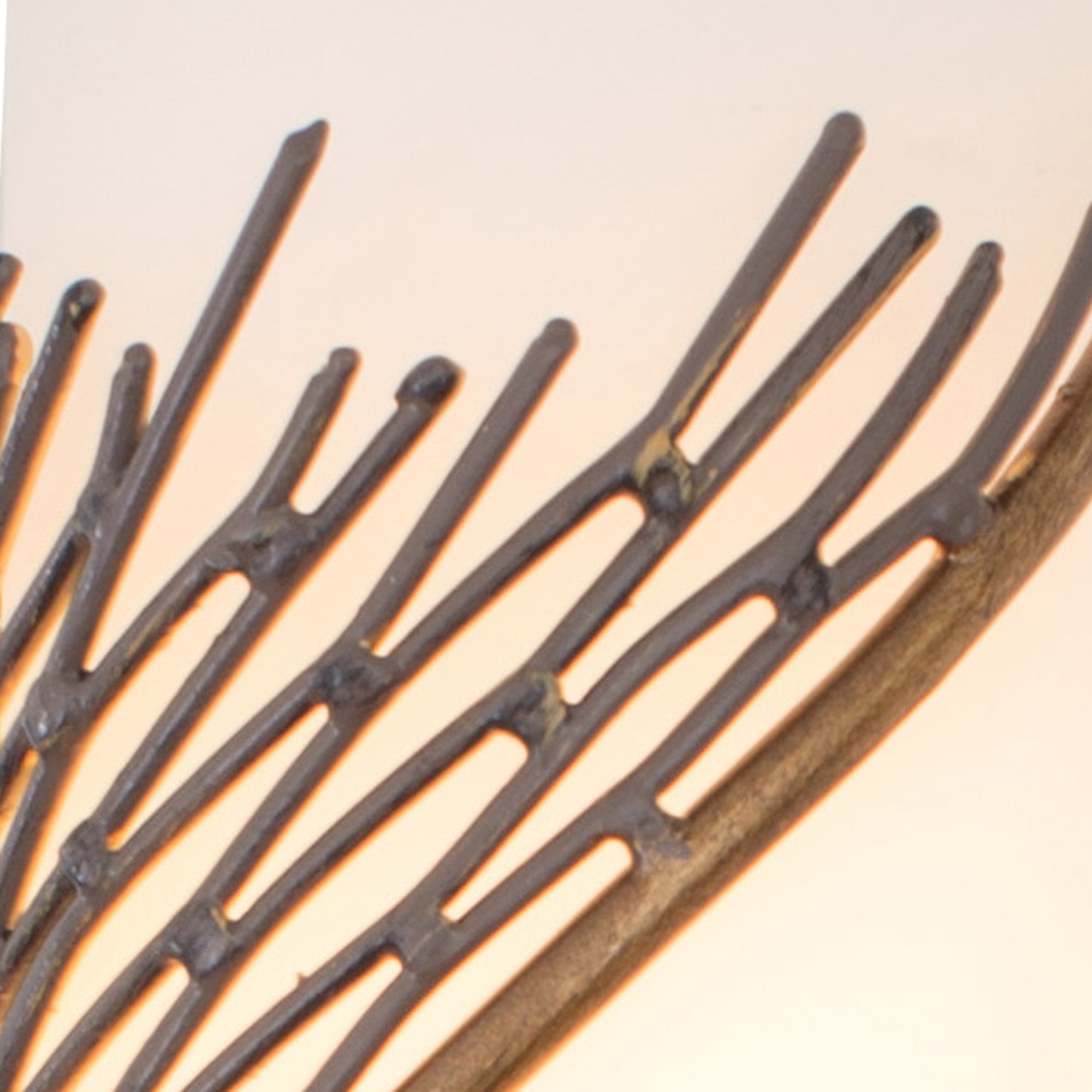 Flow 1 Light Left Sconce - Hammered Ore