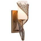Flow 1 Light Right Sconce - Hammered Ore