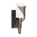 Flow 1 Light Right Sconce - Matte Black/French Gold