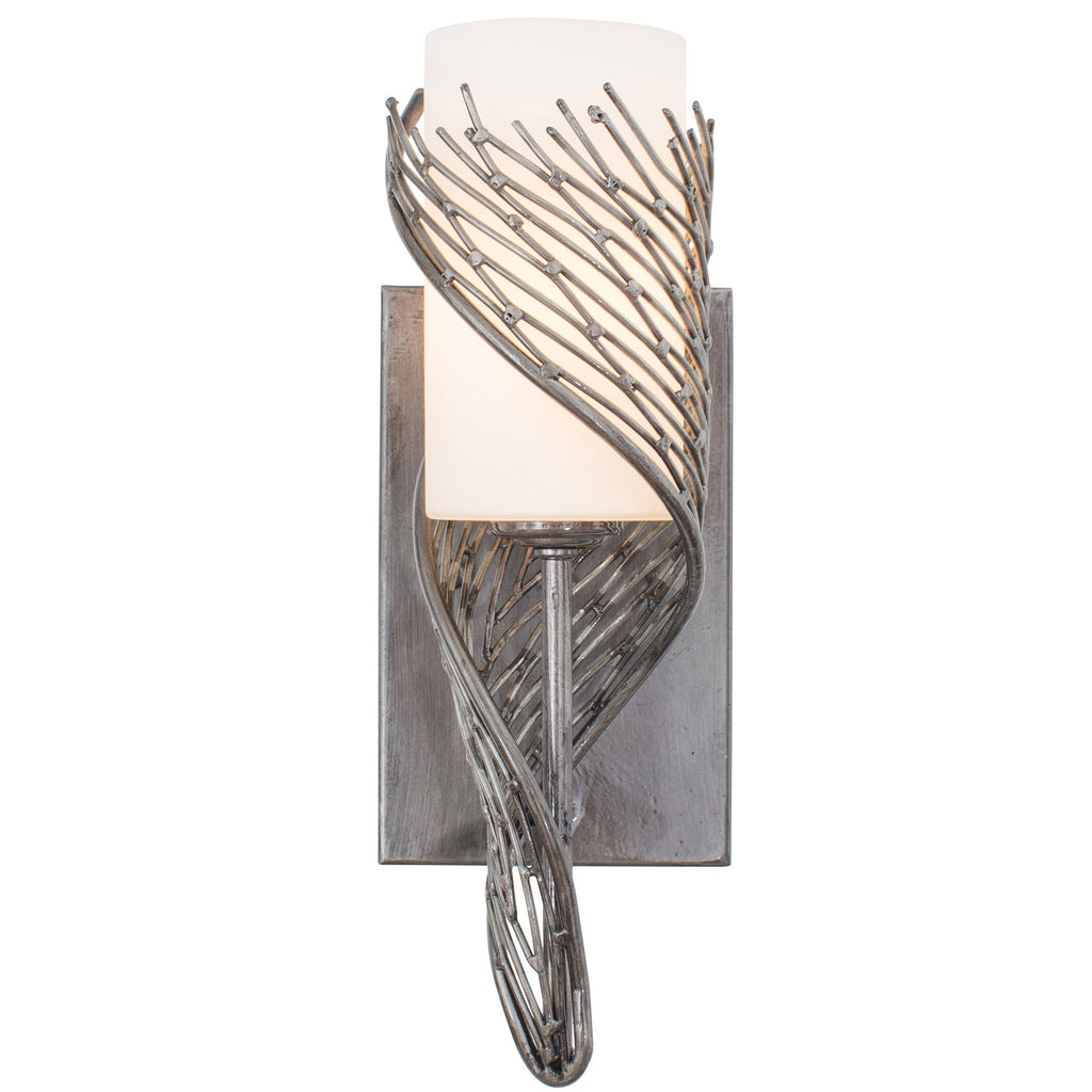 Flow 1 Light Right Sconce - Steel