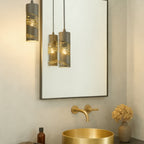 Flow 1 Light Cylinder Mini Pendant - Steel