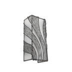 Flow 2 Light Vertical Sconce - Steel