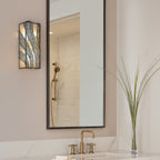 Flow 2 Light Vertical Sconce - Steel