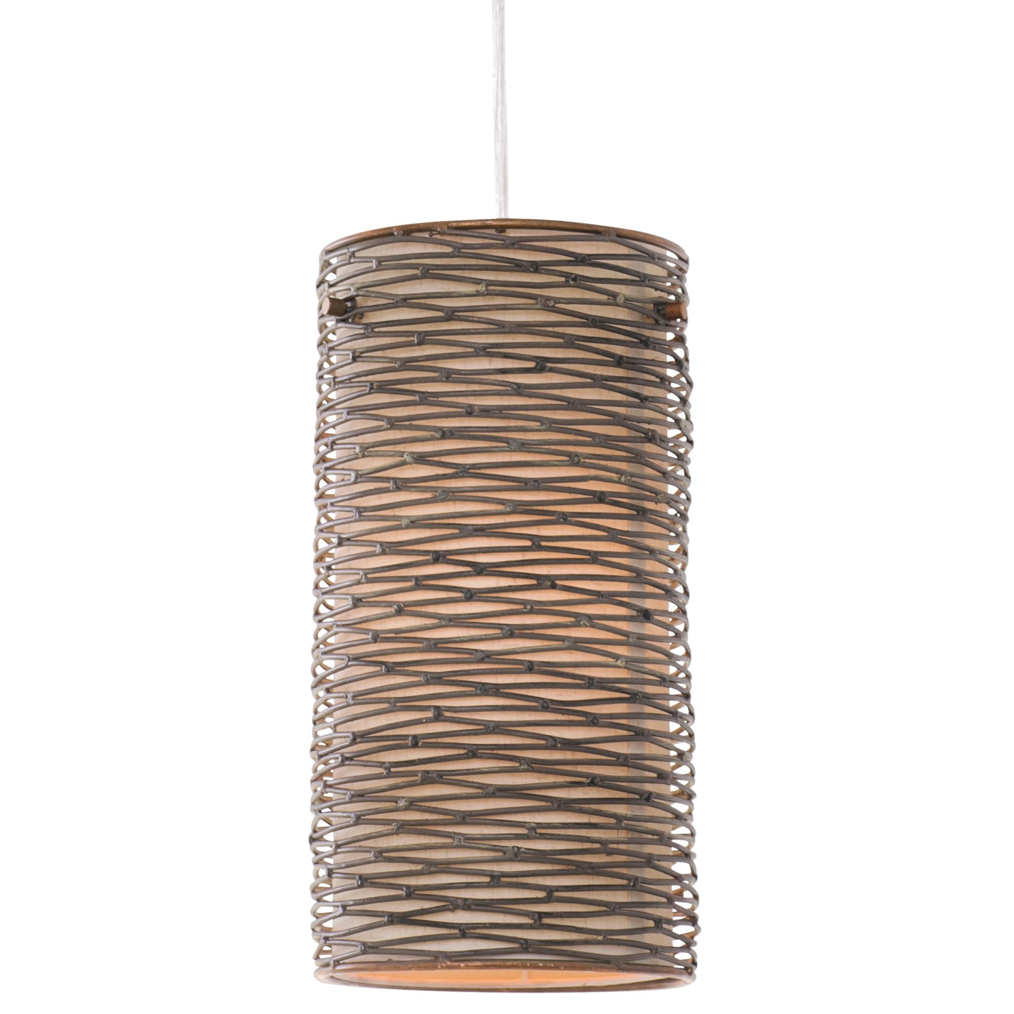 Flow 1 Light Mini Pendant - Hammered Ore