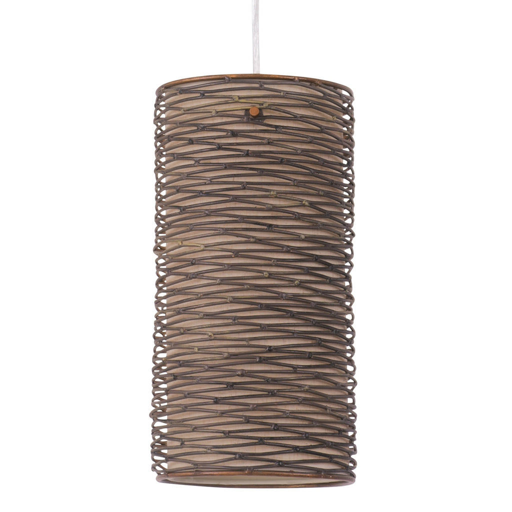Flow 1 Light Mini Pendant - Hammered Ore