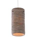 Flow 1 Light Mini Pendant - Hammered Ore