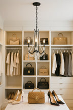 Barcelona 3 Light Crystal Chandelier - Onyx