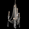 Barcelona 3 Light Crystal Chandelier - Transcend Silver