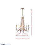 Barcelona 6 Light Chandelier