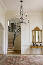 Barcelona 12 Light 3-Tier Crystal Chandelier - Onyx