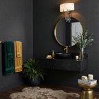 Barcelona 2 Light Sconce with Shade - Onyx