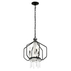 Barcelona 4 Light Crystal Pendant - Onyx