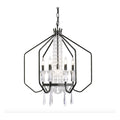 Barcelona 7 Light Crystal Pendant - Onyx