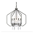 Barcelona 7 Light Crystal Pendant - Onyx