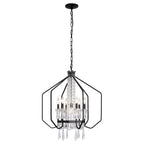 Barcelona 7 Light Crystal Pendant - Onyx