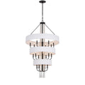 Barcelona 15 Light Pendant w/Shade - Onyx