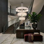Barcelona 15 Light Pendant w/Shade - Onyx