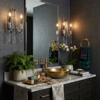 Barcelona 2-Light Wall Sconce - Onyx