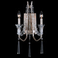 Barcelona 2-Light Wall Sconce - Transcend Silver