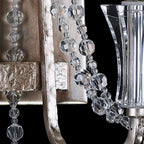 Barcelona 2-Light Wall Sconce - Transcend Silver