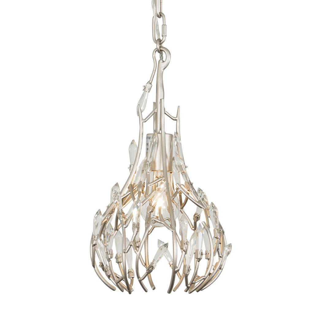 Bask 1 Light Crystal Mini Pendant - Gold Dust