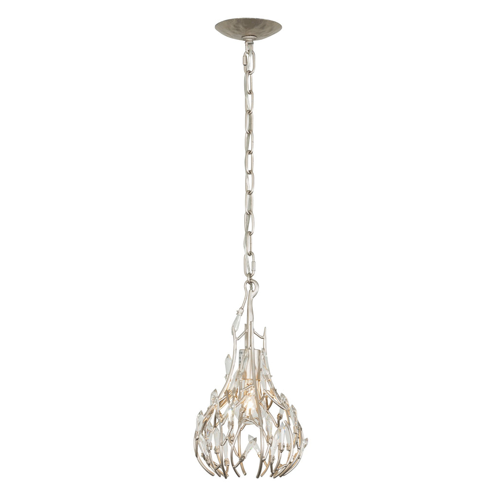 Bask 1 Light Crystal Mini Pendant - Gold Dust
