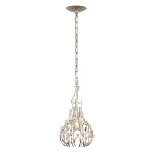 Bask 1 Light Crystal Mini Pendant - Gold Dust