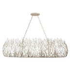 Bask 8 Light Crystal Linear Pendant - Gold Dust