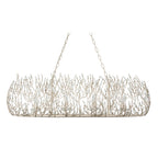 Bask 8 Light Crystal Linear Pendant - Gold Dust