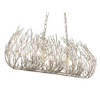 Bask 8 Light Crystal Linear Pendant - Gold Dust
