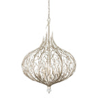 Bask 6 Light Crystal Pendant - Gold Dust