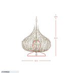 Bask 9 Light Crystal Pendant - Matte Black/French Gold