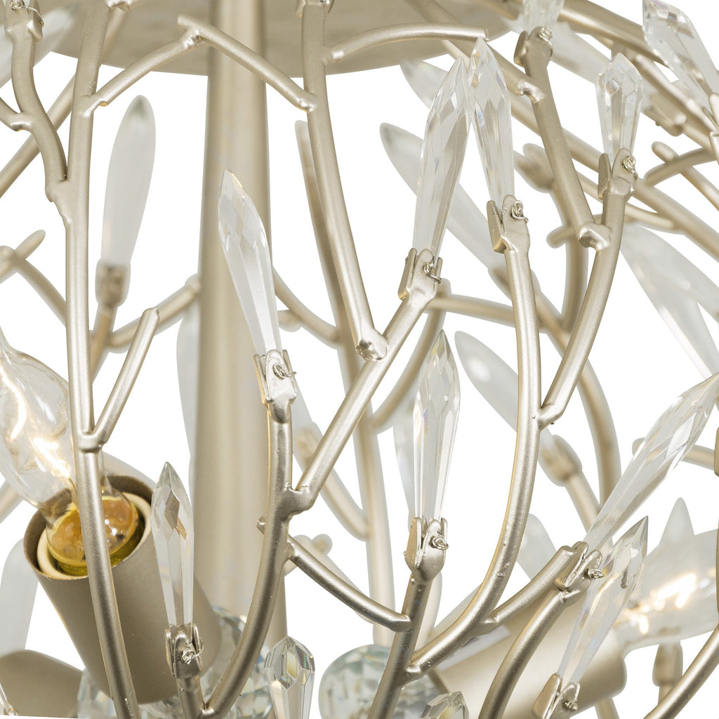 Bask 3 Light Crystal Ceiling Mount - Gold Dust